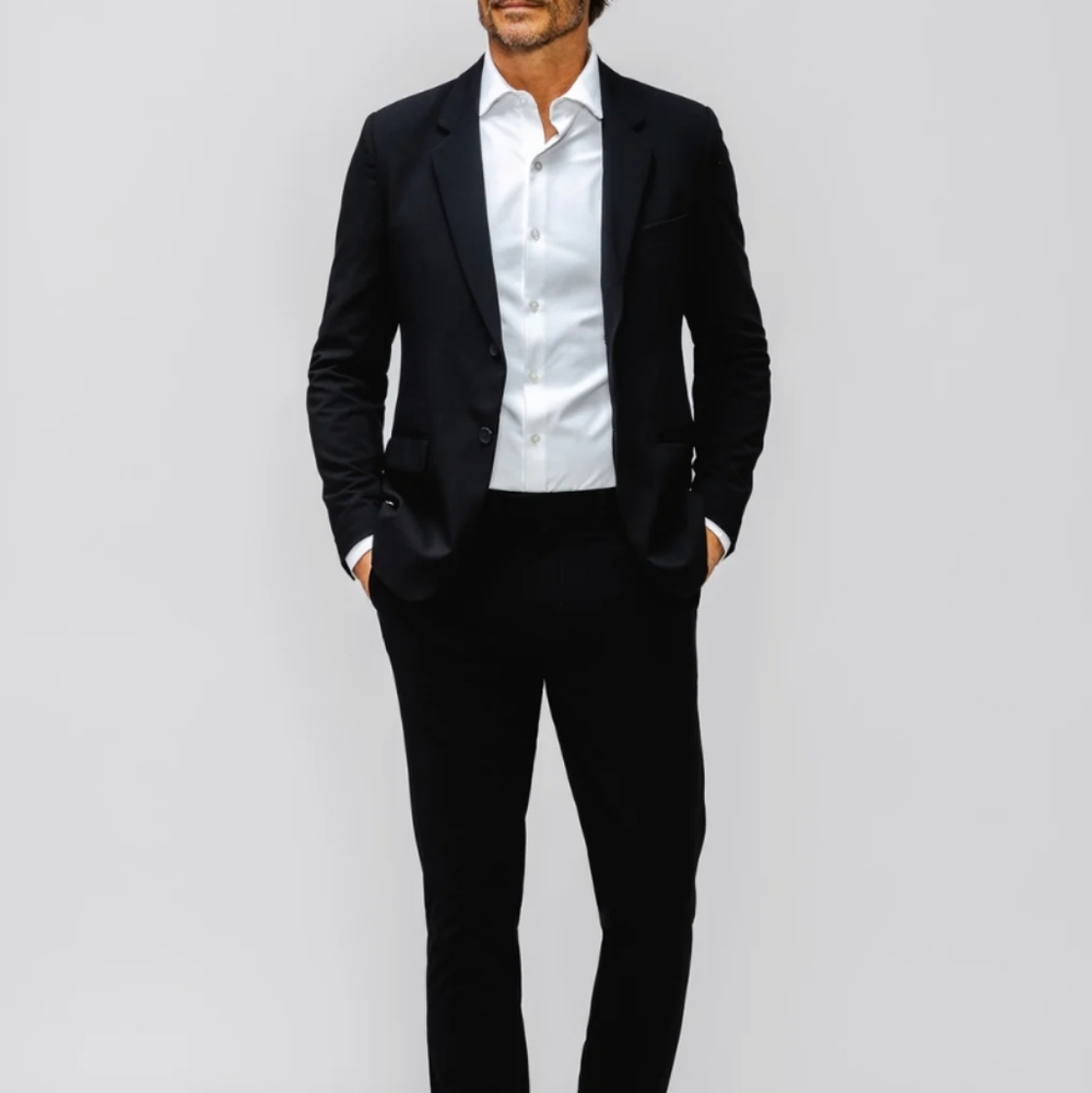 Infinity Classic Black Men's Blazer 44 - Picture 1 of 9